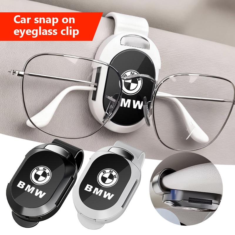 Universal Car Sunshade Sunglasses Storage ID Card Glasses Clip For BMW Performance X1 M3 M6 F01 F02 E34 E36 E60 F10 F20 X6 DP8