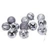 12 Pcs Xmas Ball Ornaments Set 6cm Plastic Hanging Ball Ornaments for Tree Wreath Door Window