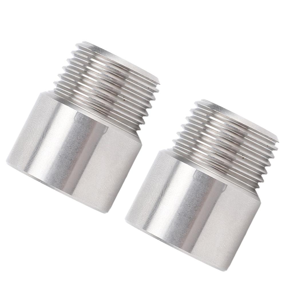 Pair of 1 2 Inch NPT Male To 1 2 Inch NPT Female Pipe Fitting Stainless Steel Pipe Fitting Adapter Coupler