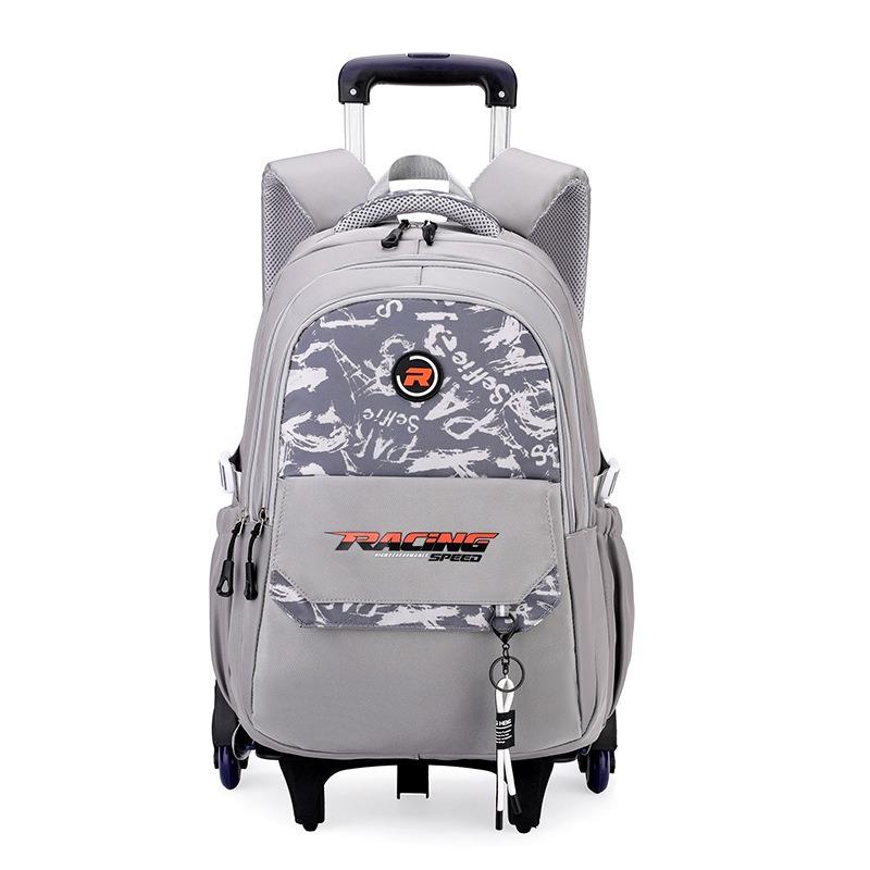 School Bag Roller Student Backpack 6 Wheels(33*22*48CM) ZRY5186