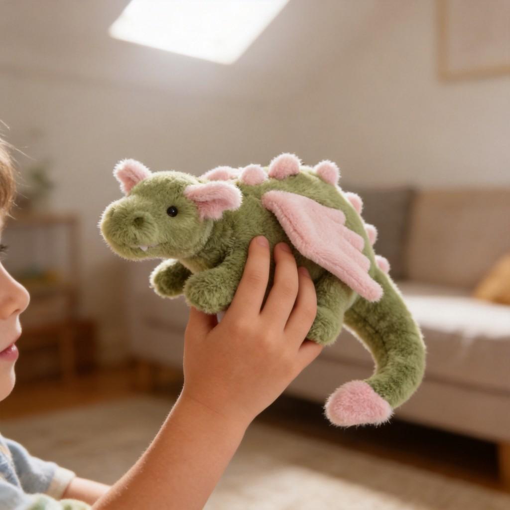 Sky Flying Dragon Plush Toy Rainbow Snow Dragon Gift For Kids And Teens