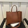 Minimalistische koreanische Tragetasche für Damen, große Kapazität, für Pendler, Umhängetasche CLE