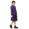 Adams Family Halloween Wednesday Adams Black Dress Costume