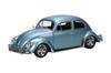 Aoshima Bunka Kyozai Rakupura Snap Kit Volkswagen Beetle Custom Scale Plastic Model Kit Co., Ltd. (AOSHIMA) No. 20CU-SS (Strato Silver) 1/32