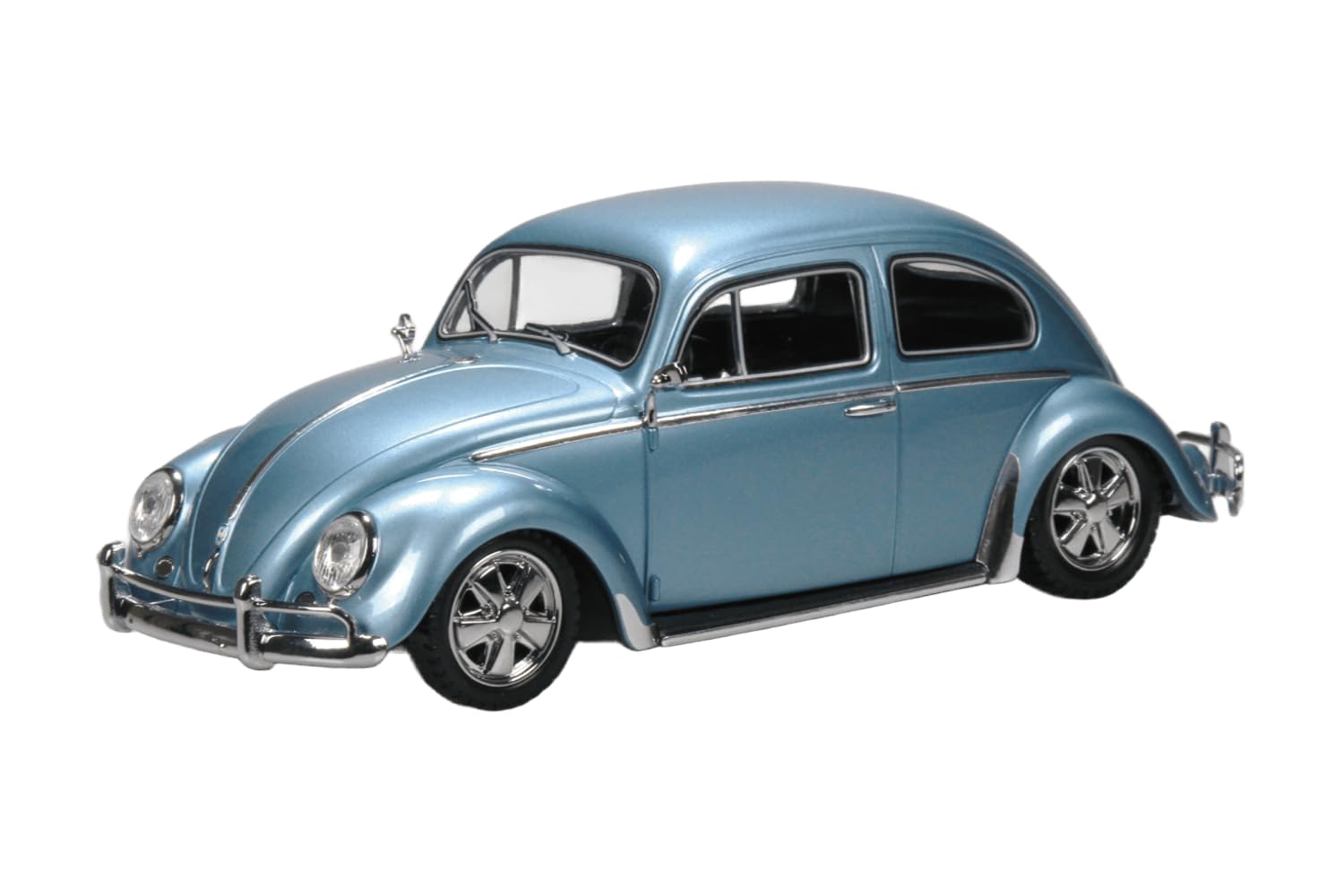 Aoshima Bunka Kyozai Rakupura Snap Kit Volkswagen Beetle Custom Масштабная сборная модель из пластика Co., Ltd. (АОСИМА) Нет. 20CU-SS (Страто Сильвер) 1/32