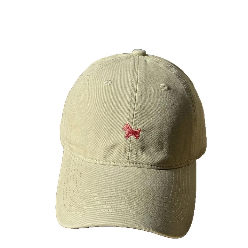 New cute cartoon pony embroidered baseball cap for women, soft top sunshade, versatile couple's cap, makes the face look smaller and trendy