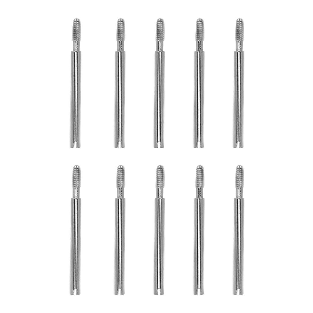 Uhrenarmband Schraubgliedstift Professionelles Stahl Uhrenarmband Schraubrohr Reparaturwerkzeug Zubehör für Uhrmacher 0.63 X