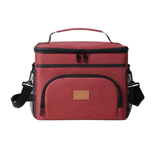 Auslaufsichere Picknicktasche mit großem Fassungsvermögen, 3-lagigem Isoliersystem, verstellbaren Gurten, Lebensmittel-Organizer-Tragetasche