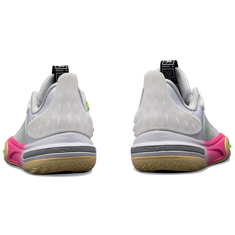 New LiNing All City 11 Youth Low Top Basketball Shoes Standard White Teenagers ABPT005-2