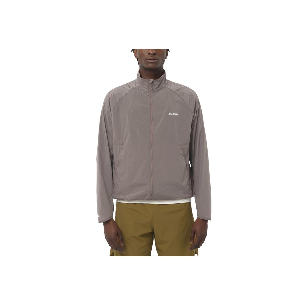 SALOMON Shakeout Fly Windproof Waterproof Lightweight Dynamic Comfortable Trendy Jacket Men Jacket C26127