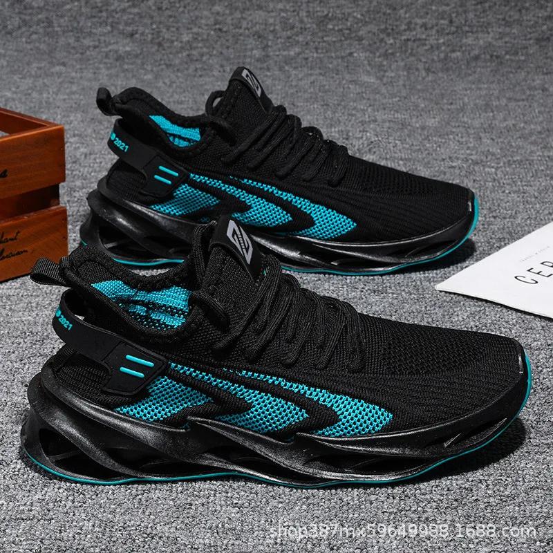 Men's Sneakers Spring Fashion Outdoor Trendy Mesh Breathable Trendy All-match Light Board Shoes Trainers Casual Sneakers 2024