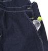 Big M1 Mc.S.P Denim Overalls, Navy, 1154-5301-2 [Sizes 3L, 4L, 5L, 6L, and 8L] Men's Plus Size [Size 3L]