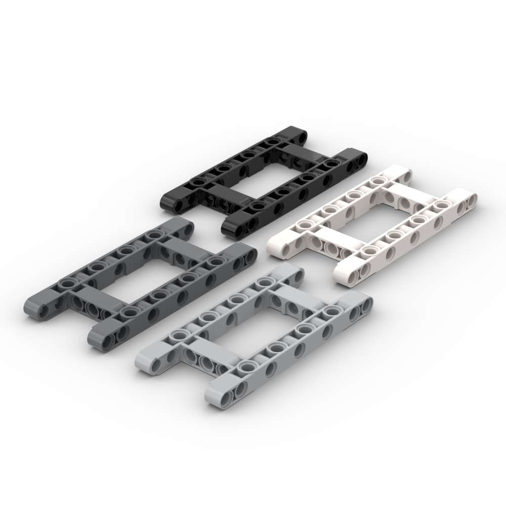 MOC 1PCS 64178 Liftarm Constructing Blocks Kit Modified Frame Thick 5x11 Open Center Brick Particle Learning-Focused DIY Playthings Xmas Presents