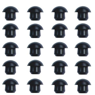 Jack Plug Rubber Filler Plug (20 Pcs Black) Hydraulic Rubber Filled