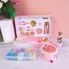 Cherry Blossom Wax Seal Stamp Gift Set: Copper Head, Mixed Color Wax, Spoon & 6-Piece Kit