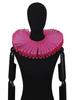 Aristocratic Literary Fake Ruff Collar - Colorful Retro Exaggerated Portrait Prop