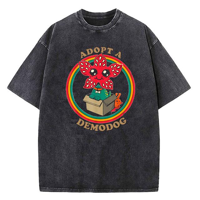 Demogorgon Hawkins Cotton T-Shirt S