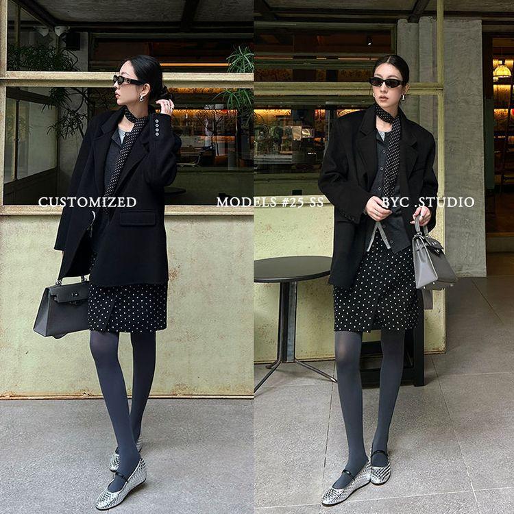 Niche brand~ Compilation Mary Jane shoes round head flat sole single shoes women's 2025 spring new versatile leather women's shoes