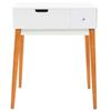 VidaXL Coiffeuse avec miroir MDF 60 x 50 x 86 cm