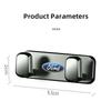 Nowa Naklejka Samochodowa 2026 Ford Nowy 2025 Gorące Akcesoria Wnętrza Samochodu Haczyki do Przechowywania ze Stopu Cynku Do Ford S MAX Ranger Focus Fiesta Mond