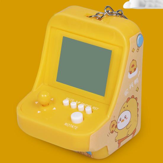 Arcade Game Machine Game Modes Support 26 Classic Music with Keychain Entertainment Mini