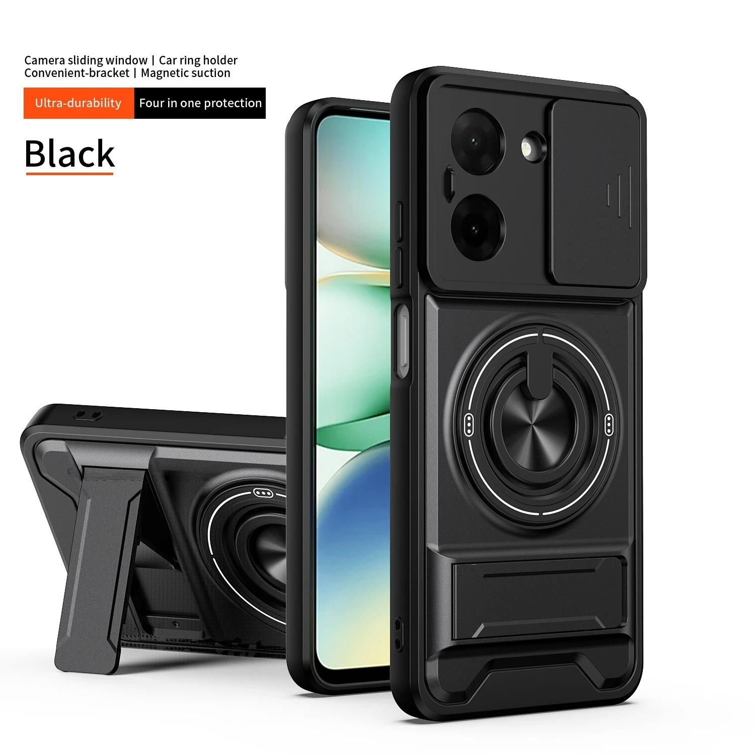 

Rugged Heavy Armor PC+TPU Case For Xiaomi Poco X8 Pro Max X7 F8 Ultra F7 M8 M7 Pro Slide Lens Window Shockproof Protection Cover for POCO X8 Pro Max