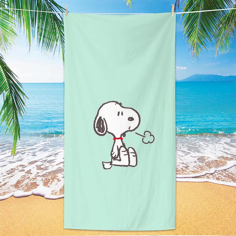 Snoopy Absorbent Printed Beach Towel Set