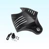 For Harley Dyna Glide Street FXDB Fat Bob Twin Cam 88 96 Electra EVO D25 Aluminum Motorcycle V-shield Stock Cowbell Horn Cover