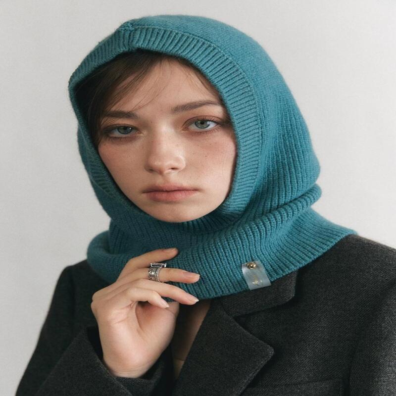 Neck Warmer Wide Fit Balaclava Hood BC014 BLUE Blue