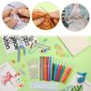 Fenrry Crochet Kit for Beginners Ergonomic Crochet Hook Set Soft Grip Crochet Hooks Set Stitch Markers Knitting