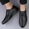 Men's Shoes Leather Formal Shoes for Men Oxfords Male Wedding Party Office Business Shoe