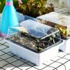 White 12 Cells Seedling Trays Breathable Plant Seedling Tray Germination Box  Greenhouse