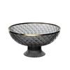 ZISIZ Footed Fruit Basket & Candy Tray Set