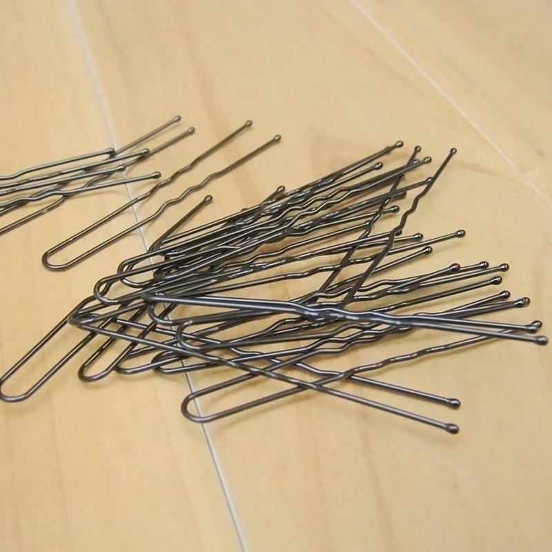 90Pcs / Set Women Ladies Round Toe U Shaped Hair Pins and Clips Bobby Pin Hair Pin Accessories 2 Colors Headpiece