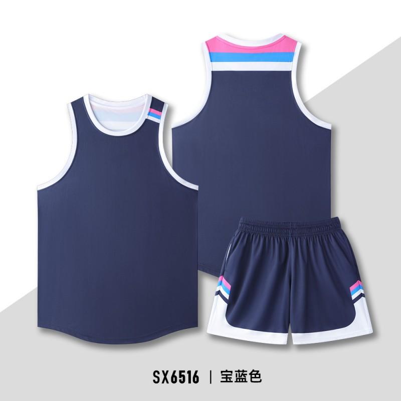 Unisex Basketball Jersey Set Loose Fit Training Uniform Team Sports Wear