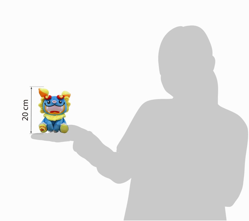 Takeoff Okinawa Series Shisa Plush Toy (Blue)