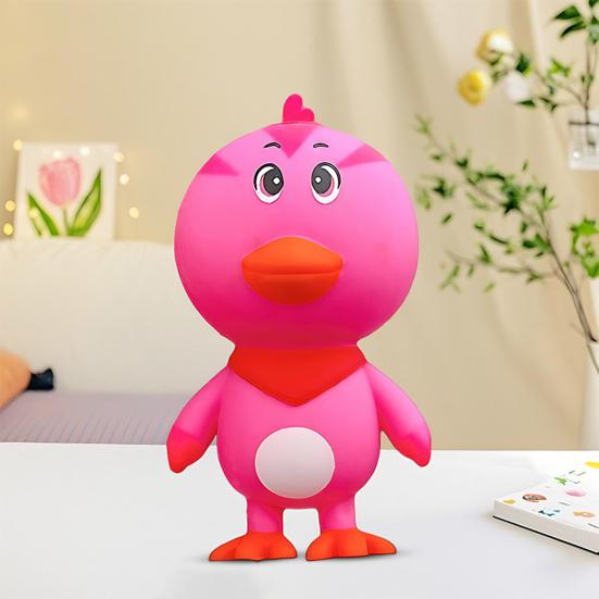 Cartoon Chick Squeeze Toy Anxiety Toy Soft Stretchy Relieving Chicken Sensory Stress Ball Focus Aid Relaxation