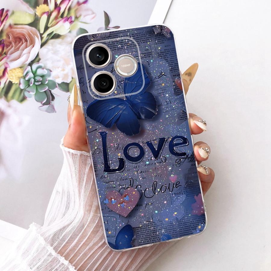 Pro Honor 600 Lite Pouzdro na telefon s počátečním písmenem pro Huawei Y6p Y 7 P Matný zadní kryt Ochrana fotoaparátu Nárazuvzdorná pouzdra
