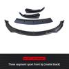 Front Bumper Lip Chin Diffuser Body Kit Spoiler Deflector Tuning Accessories For Tesla Model 3 2017-2023 Model Y 2021-2024
