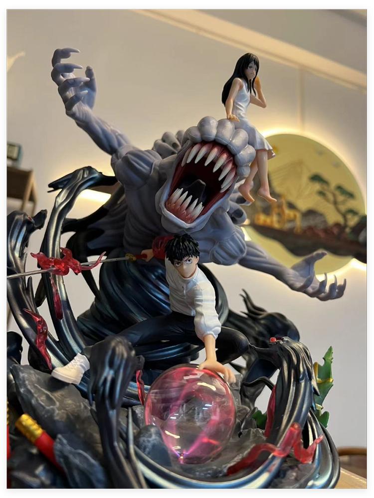 

Yuta Okkotsu Jujutsu Kaisen Glowing Figurine Pure Love Warrior Special Grade Cursed Spirit Rika Orimoto Anime Collectible Statue