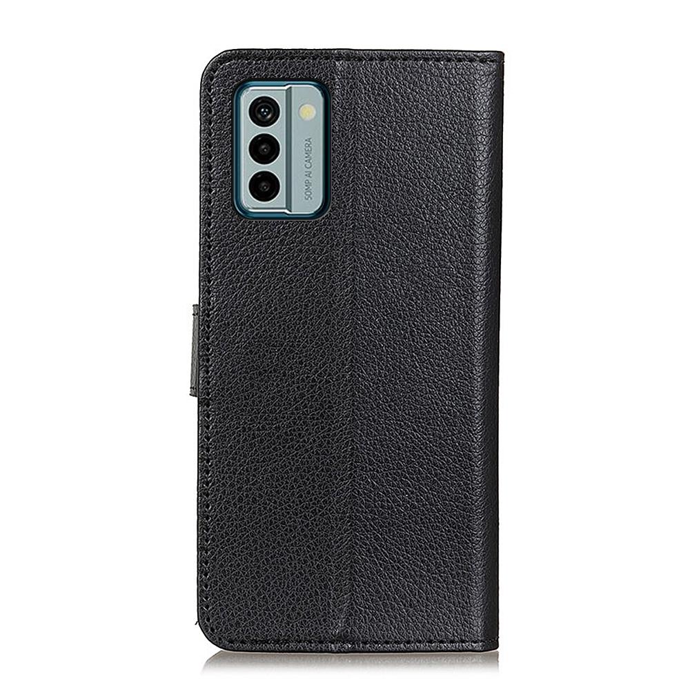 For Nokia G22 Wallet PU Leather Phone Case Stand Litchi Texture Cell Phone Cover