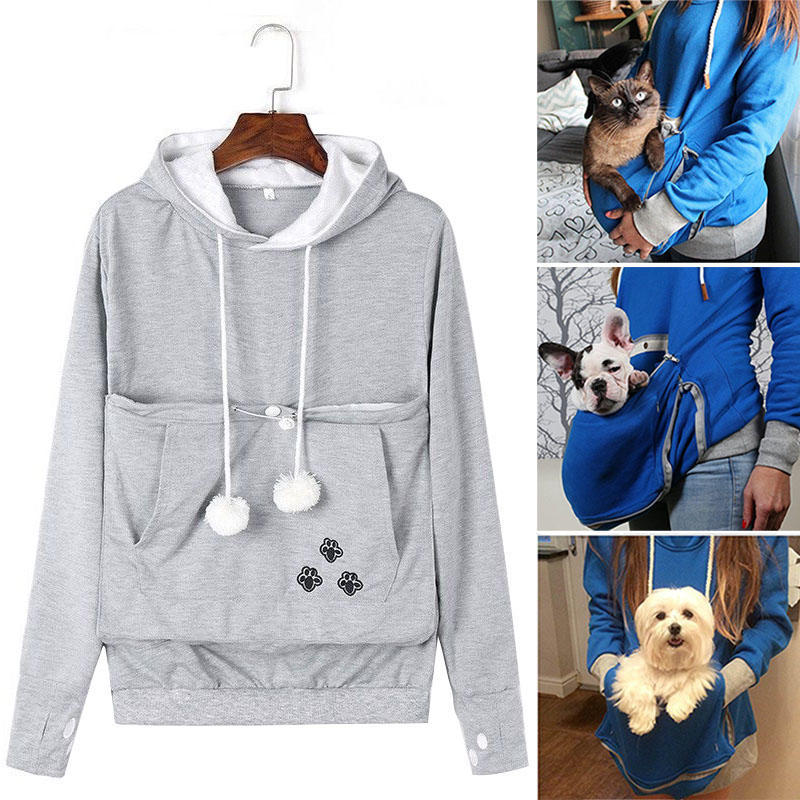 kangaroo moletom com capuz for pets