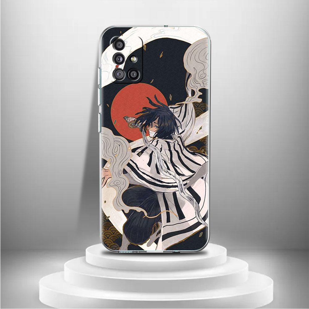 Carcasă Demon Slayer Zenitsu Kaigaku pentru Samsung Galaxy A52 A32 A12 A71 A21s A22 A51 A50 A23 A31 A50 A41 A72 telefon moale funda capac