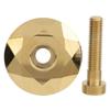 Headset Stem Top Cap Mountain Bike Headset Bicycle Topcover with Bolt Bicycle Headset Cap Aluminium Alloy + Steel Accessories