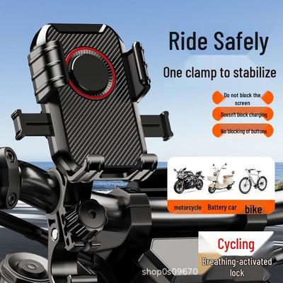 Bisikletler, Scooterlar ve Motosikletler İçin Evrensel Bisiklet Telefon Tutucu