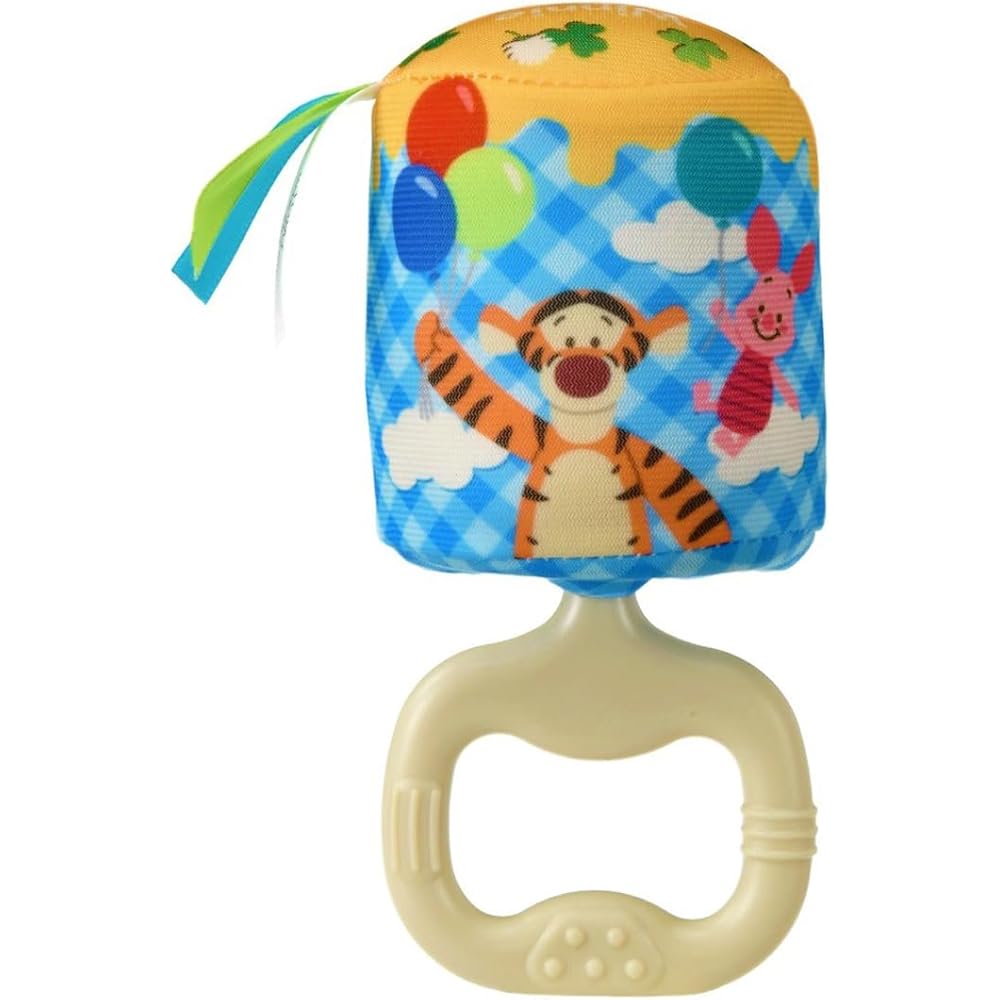 Disney Kamikami Poloron Chime Winnie the Pooh Plush Toy with Sound and Light Features