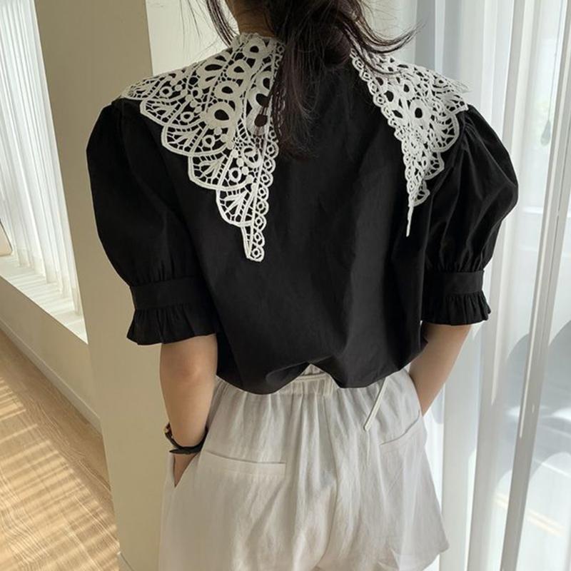 Casual Decorative False Shirt Collar Women Dress Collar Polyester Collar Girls Collars