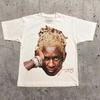 American Trendy Hip Hop Street Style Merch Celebrity Portrait T-and Kids Tshirt Cotton Graphic Tee Men Women Summer Streetwear