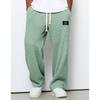 Pánské ležérní volné kombinézy s rovnými nohavicemi, módní sportovní tepláky, jogger kalhoty, joggingové kalhoty