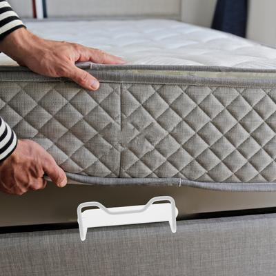 2 Stück Matratzenhalter Stange Heavy Duty Rutschfester Matratzenhalter für verstellbares Plattform Metallrahmen Bett Verhindert Verrutschen Verschleiß